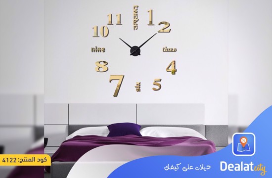 Fashionable Large Wall Clock - dealatcity store