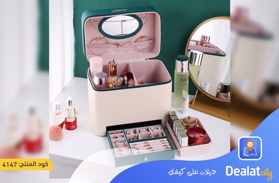 Portable Cosmetic Waterproof Storage Case - dealatcity store