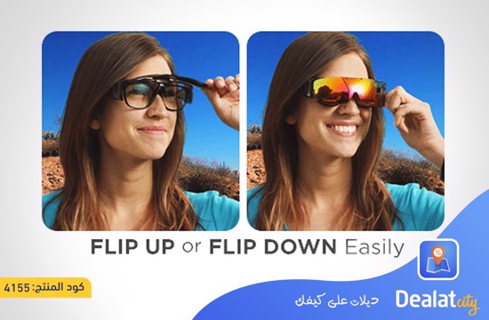 Flip-Up Tac Glasses - Flip Up Sunglasses - dealatcity store