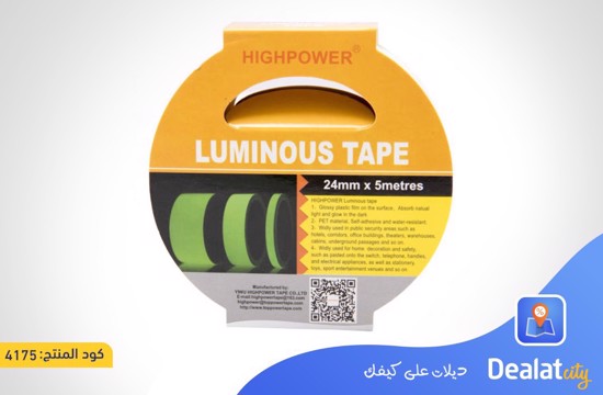 5M X 24Mm Luminous Radium Tape - dealatcity store