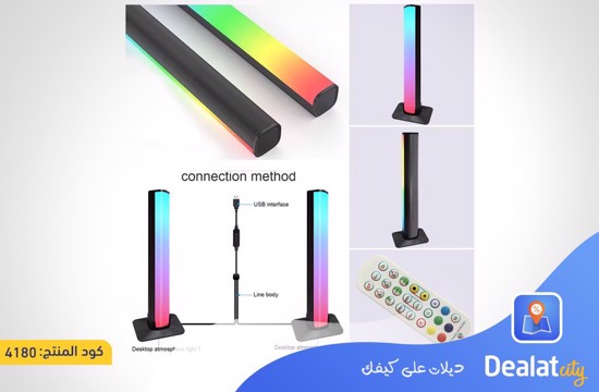 Smart LED RGB Flow Gaming Light Bar - dealatcity store