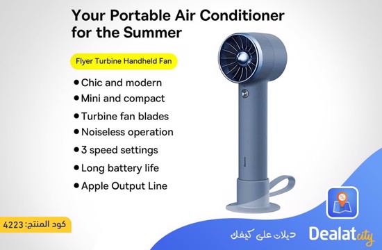 Baseus Fan Flyer Turbine Handheld Fan - dealatcity store