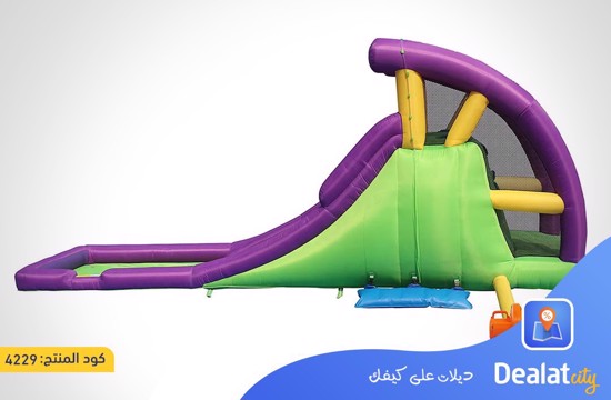 Happy Hop 9029 Double Water Slide-Double The Fun - dealatcity store