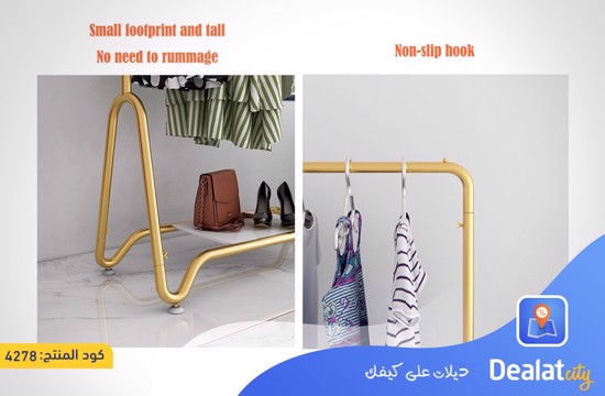 Multifunctional Metal Clothes Rack - dealatcity store