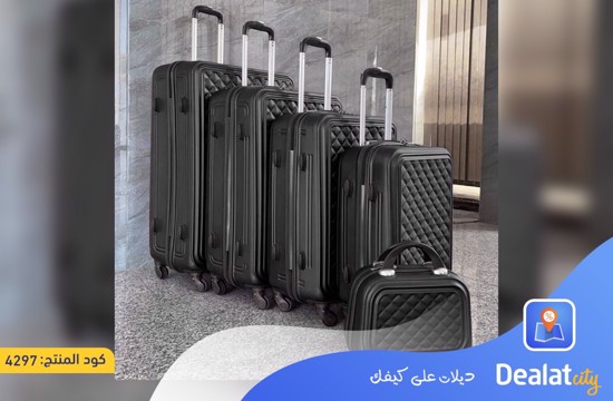 Luggage Trolley Bags set of 5Pcs - dealatcity store