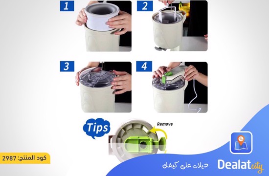 Ice Cream Maker 0.5L Large Capacity - DealatCity Store	