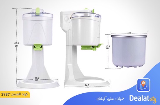 Ice Cream Maker 0.5L Large Capacity - DealatCity Store	