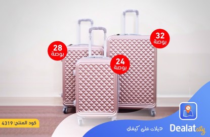 Luggage Trolley Bags set of 3Pcs - dealatcity store