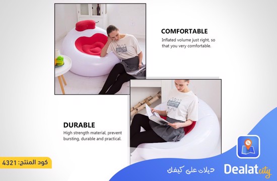 Portable Inflatable Air Sofa Bed Sleeping Bag - dealatcity store