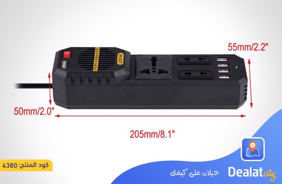 200W Power Inverter - dealatcity store