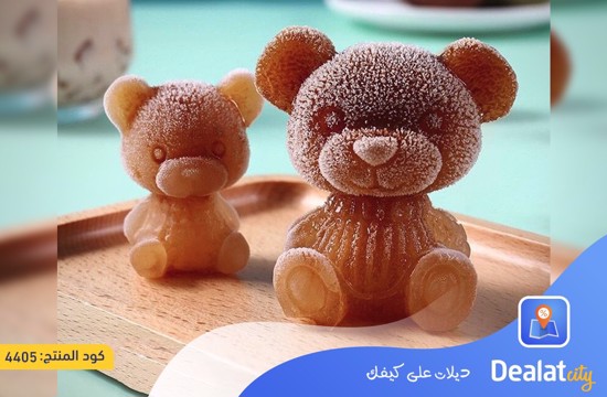 3D Silicone Mold Bear Shape Ice Cube Maker - dealatcity store