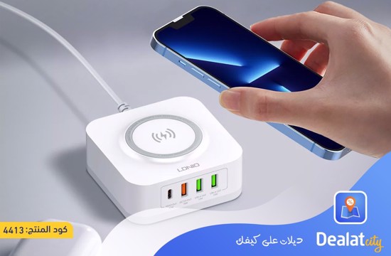 LDNIO AW004 32W desktop wireless charger - dealatcity store