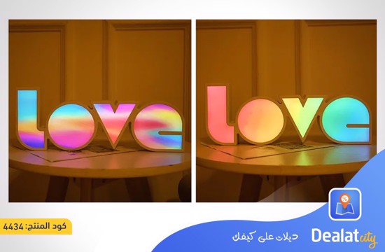 LOVE LED Light Lantern Shape Light - dealatcity store