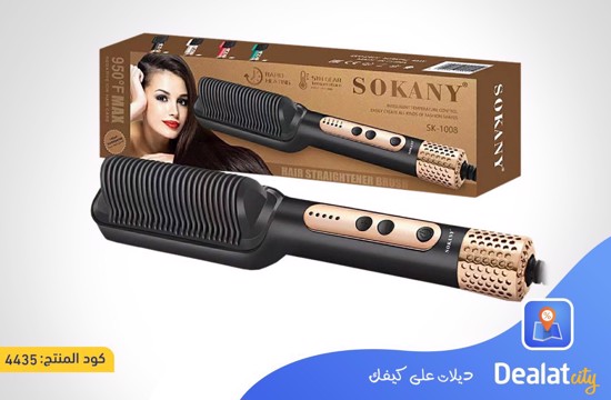 Sokany hair straightening brush - dealatcity store