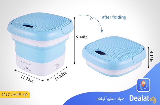 Mini Foldable Automatic Washing Machine - dealatcity store