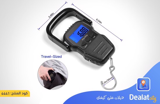 Digital scale weighing up to 50 kg - dealatcity store