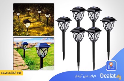 6 LED Solar Lights Waterproof - dealatcity store