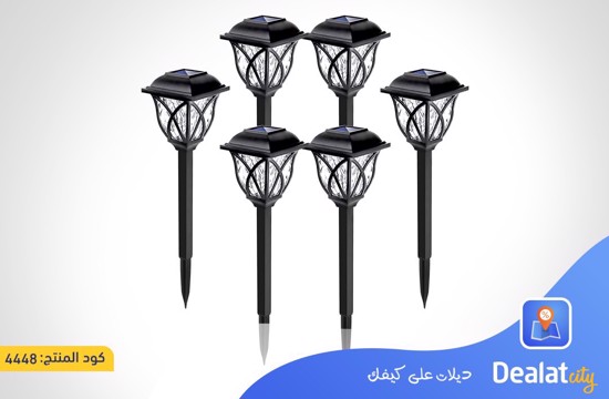 6 LED Solar Lights Waterproof - dealatcity store