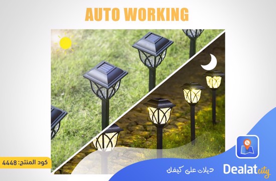 6 LED Solar Lights Waterproof - dealatcity store