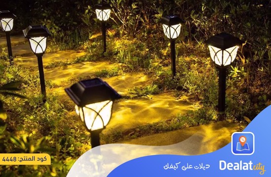 6 LED Solar Lights Waterproof - dealatcity store