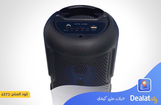 KTX-1259 Rechargeable Portable Wireless Karaoke Speaker - dealatcity store