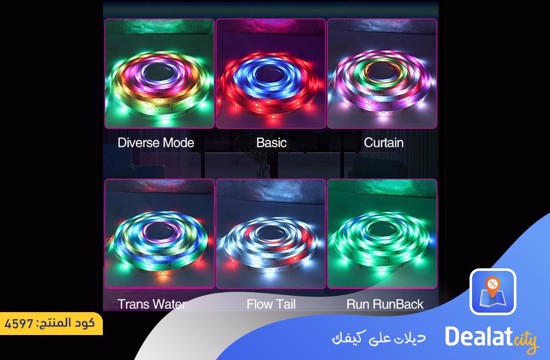 Music Sync Magic Color RGBIC LED Strip Light - dealatcity store