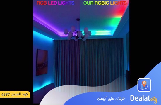 Music Sync Magic Color RGBIC LED Strip Light - dealatcity store