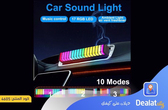 Car Diffuser With RGB LED Musical Lighting - dealatcity store