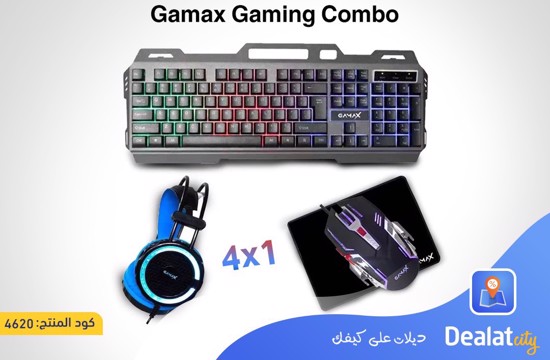 GAMAX CP-02 Gaming Combo - dealatcity store