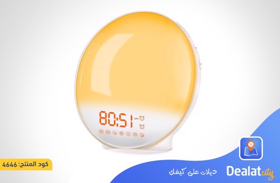 Wake Up Light Sunrise Alarm Clock - dealatcity store