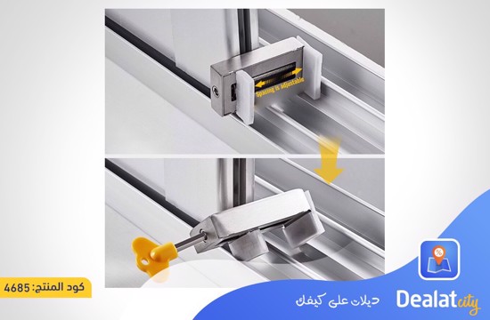 Adjustable Window Lock With Key - dealatcity store