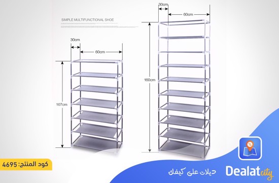  Multi-Functional 9 Tier Shoe Organizer - dealatcity store