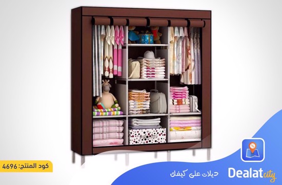 Large Portable Foldable Fabric Wardrobe - dealatcity store