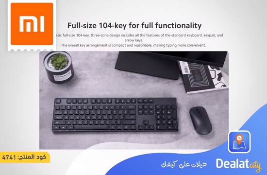 Xiaomi Wireless Keyboard and Mouse Combo - dealatcity store