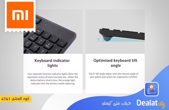 Xiaomi Wireless Keyboard and Mouse Combo - dealatcity store