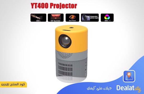 YT400 Portable LED Video Projector - dealatcity store	