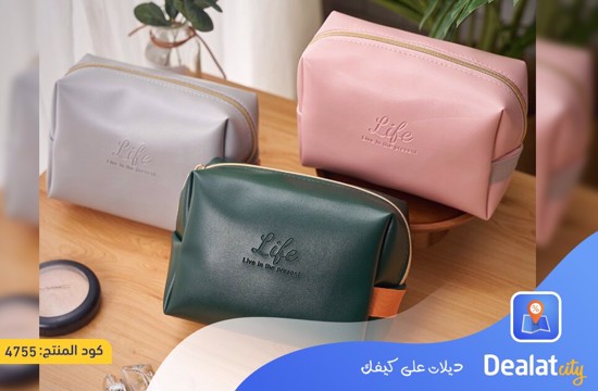 Zipper Cosmetic Makeup Bag - dealatcity store