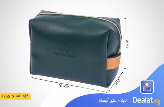 Zipper Cosmetic Makeup Bag - dealatcity store