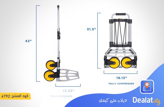 Folding Heavy Duty Luggage Trolley - dealatcity store