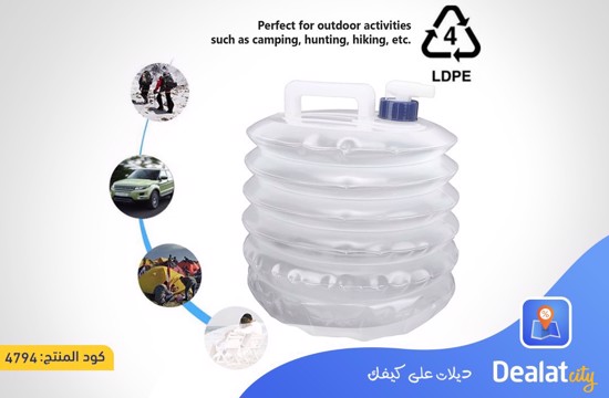 Collapsible Water Container with a Spout of 7 Liters - dealatcity store