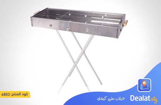 Stainless Steel Foldable Portable Barbecue Grill  - dealatcity store