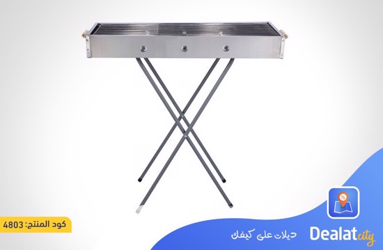 Stainless Steel Foldable Portable Barbecue Grill  - dealatcity store