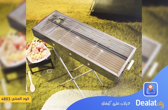 Stainless Steel Foldable Portable Barbecue Grill  - dealatcity store