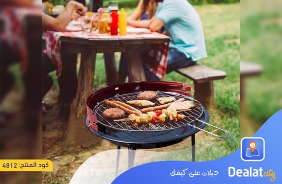 Barbecue Grill 36cm Portable Adjustable Grill - dealatcity store