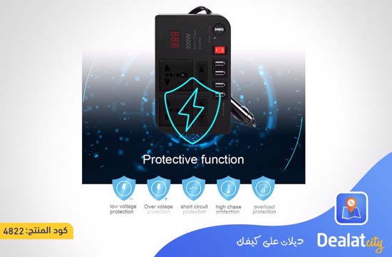 300W Car Power Inverter - dealatcity store