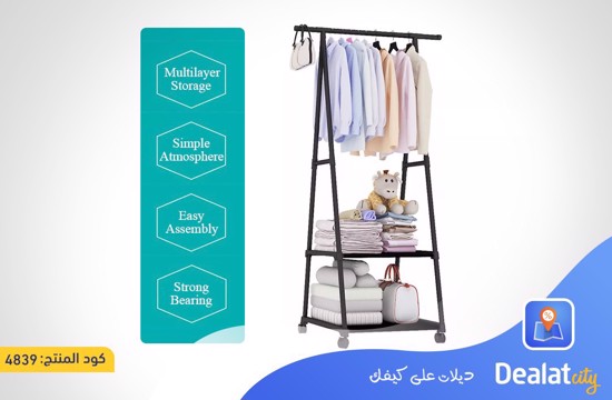 Rack Floor Clothes Bags Hanger - dealatcity store