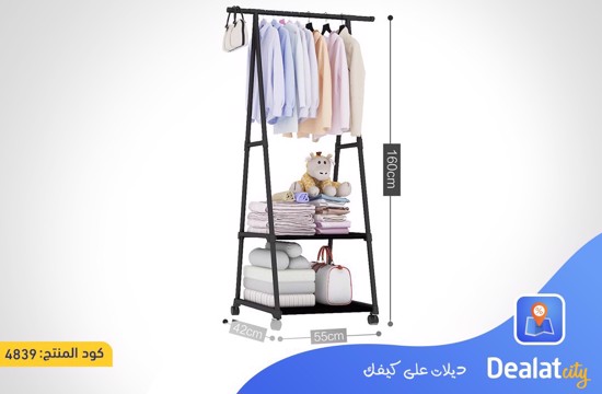 Rack Floor Clothes Bags Hanger - dealatcity store