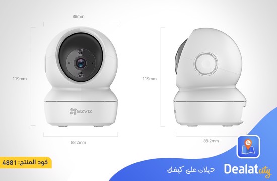 Ezviz C6N Smart Wi-Fi Pan & Tilt Smart Home Security Camera - dealatcity store