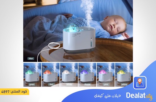 Ultrasonic Space Bear Humidifier - dealatcity store