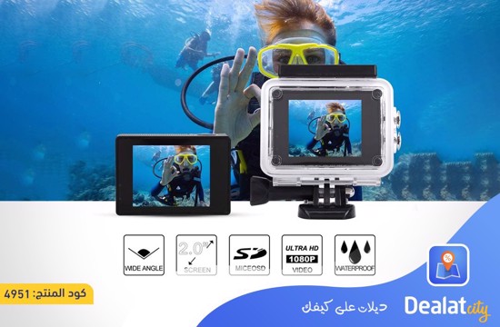 Action Cam 4K WiFi Waterproof Sports Camera - dealatcity store